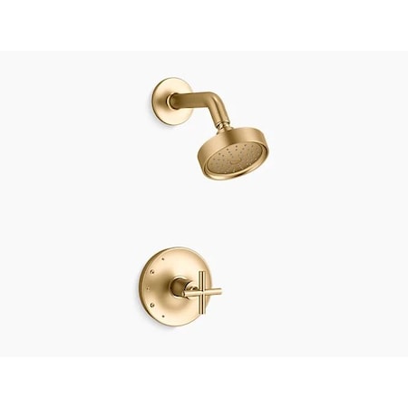 Kohler Purist Shower Trim-Cross K-TS14422-3G-2MB